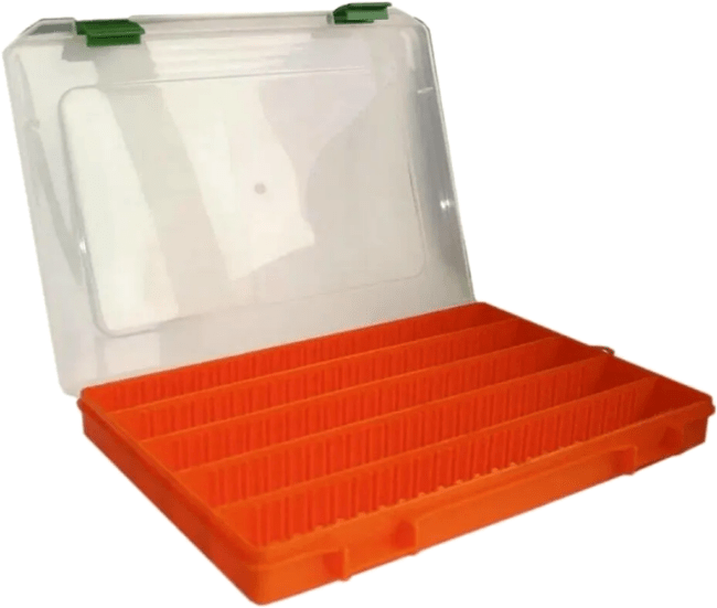 Коробка FisherBox 310 ORANGE р-р:310*230*40мм арт:31.23.04or Коробка FisherBox 310 ORANGE р-р:310*230*40мм арт:31.23.04or