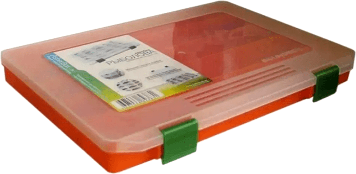 Коробка FisherBox 310 ORANGE р-р:310*230*40мм арт:31.23.04or
