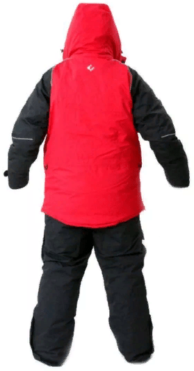 Костюм зимний ALASKAN New Polar красный/черный 3XL