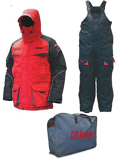 Костюм зимний ALASKAN New Polar красный/черный 3XL