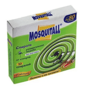 Спирали от комаров MOSQUITALL Универсальная Защита 10шт/уп