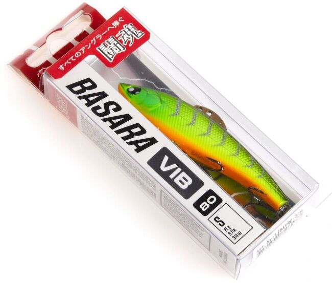 Воблер тонущий вертикальный LJ Pro Series BASARA VIB S 80.00/319 Воблер тонущий вертикальный LJ Pro Series BASARA VIB S 80.00/319