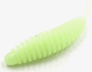 Силиконовая приманка TROUT ZONE Plamp 2.5" Glow сыр/щербет 7шт/уп