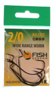 Крючок офсетный FISH SEASON Wide Range Worm №2/0 бол колечко черный 4шт/уп 3315-0042F Крючок офсетный FISH SEASON Wide Range Worm №2/0 бол колечко черный 4шт/уп 3315-0042F