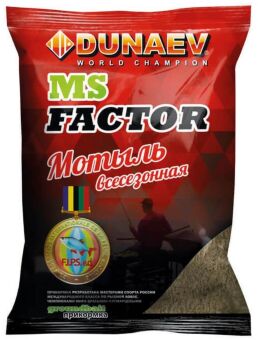 Прикормка DUNAEV MS Factor 1кг Мотыль Прикормка DUNAEV MS Factor 1кг Мотыль
