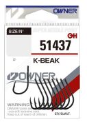 Крючок OWNER 51437-08 K-Beak колечко черн.хром кован 11шт/уп Крючок OWNER 51437-08 K-Beak колечко черн.хром кован 11шт/уп