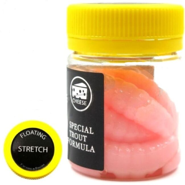 Силиконовая приманка COOL PLACE Maggot Stretch 1.6" Сыр #Розовый 10шт/уп