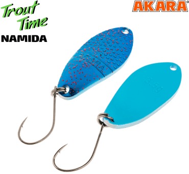 Блесна колеблющаяся AKARA Trout Time Namida 30мм 3.0гр #38 Блесна колеблющаяся AKARA Trout Time Namida 30мм 3.0гр #38