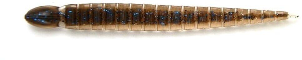 Силиконовая приманка KEITECH Custom Leech 3" #434C Blue Flash Cinnamon 7.5см 1.3гр 10шт/уп Силиконовая приманка KEITECH Custom Leech 3" #434C Blue Flash Cinnamon 7.5см 1.3гр 10шт/уп