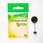 Стопор резиновый FISH SEASON Cylinder Rubber Stopper цилиндр №SS 9шт/уп 5004-SSF