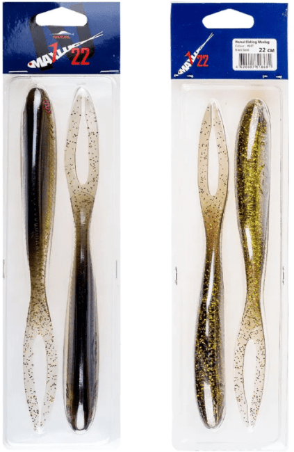 Слаг Narval Fishing Maxlug 22cm 41гр 2шт/уп #047-Black Gold Слаг Narval Fishing Maxlug 22cm 41гр 2шт/уп #047-Black Gold