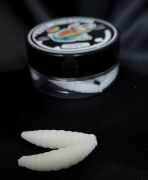 Силиконовая приманка FORTUNE FISH Маггот #12 (белый) 8шт/уп