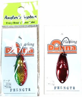 Блесна колеблющаяся Anglers System DOHNA ltd 2.5гр  #FM5NGTR Блесна колеблющаяся Anglers System DOHNA ltd 2.5гр  #FM5NGTR