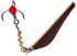 Блесна вертикальная зимняя Lucky John DOUBLE BLADE с цепочкой и тройником 45 мм GC блистер Блесна вертикальная зимняя Lucky John DOUBLE BLADE с цепочкой и тройником 45 мм GC блистер