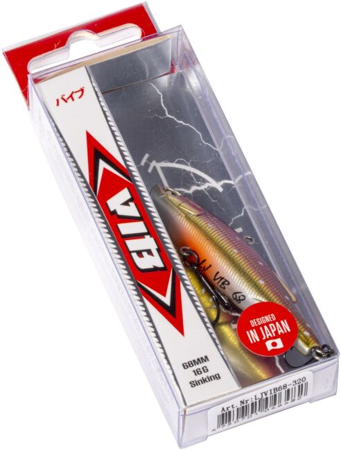 Воблер тонущий вертикальный LJ Pro Series VIB S 68.00/320 Воблер тонущий вертикальный LJ Pro Series VIB S 68.00/320