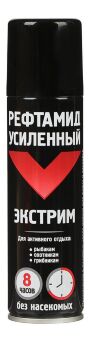 Аэрозоль РЕФТАМИД Экстрим 150мл 8 часов без насекомых Аэрозоль РЕФТАМИД Экстрим 150мл 8 часов без насекомых