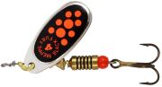Блесна вращающаяся MEPPS Comet Black Fury AG/OR (серебро/оранж) №4 8г Блесна вращающаяся MEPPS Comet Black Fury AG/OR (серебро/оранж) №4 8г