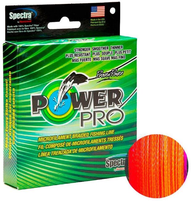 Плетёный шнур POWER PRO Red 135м 0.32мм 24кг красный