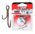 Крючок двойной VMC 9902 BZ №1 живцовый 10шт/уп