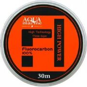 Флюорокарбон AquaMarine "Fluorocarbon 100%" 15м #9.0/0.517мм 20.66кг Флюорокарбон AquaMarine "Fluorocarbon 100%" 15м #9.0/0.517мм 20.66кг