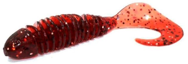 Твистер ALLVEGA Bony Grub 8см 5.2гр 6шт/уп #028 cranberry seed Твистер ALLVEGA Bony Grub 8см 5.2гр 6шт/уп #028 cranberry seed