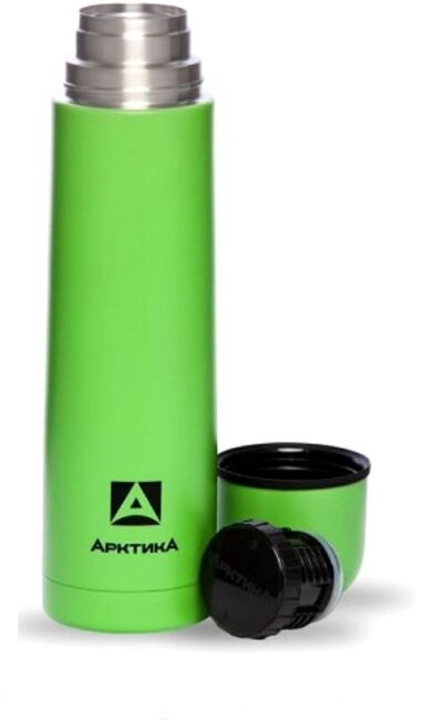 Термос Арктика 102-1000 с пластик покрытием 1л зеленый