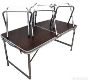 Стол Mifine складной+4 стульчика арт.AE4 Стол Mifine складной+4 стульчика арт.AE4