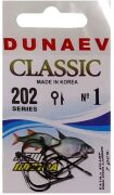 Крючок DUNAEV Classic 202 #1 7шт/уп Крючок DUNAEV Classic 202 #1 7шт/уп