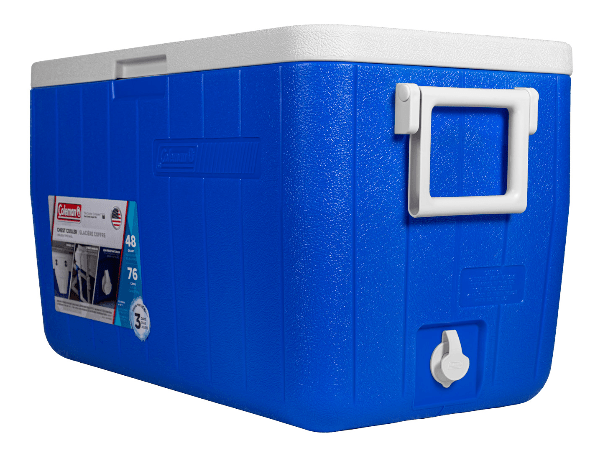 Контейнер изотермический COLEMAN 48 Quart Performance 45.4л цвет:синий (до 72ч)