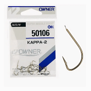 Крючок OWNER 50106-14 Kappa-2 лопатка корич "мал.бородка"18шт/уп