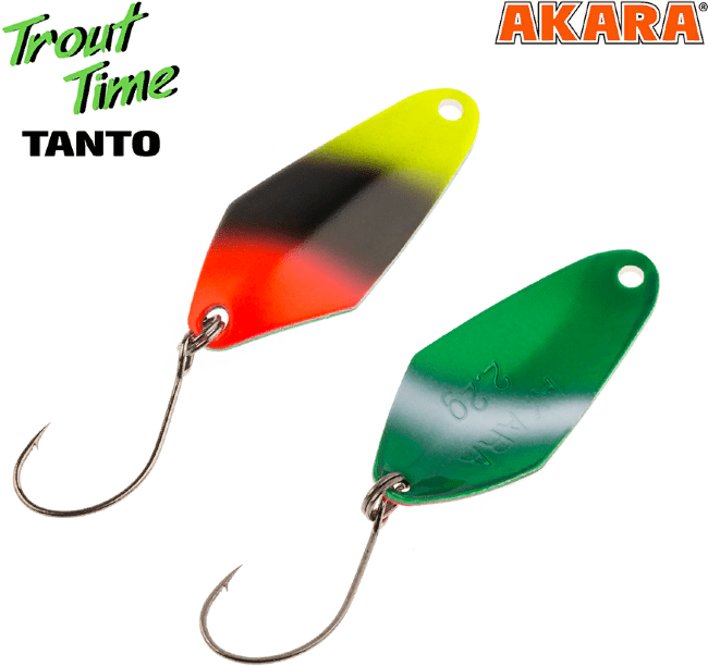 Блесна колеблющаяся AKARA Trout Time Tanto 30мм 2.8гр #69