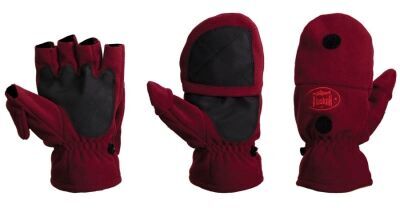 Перчатки-варежки ALASKAN Colville бордовый р:S (18-19см)  AGHBOS