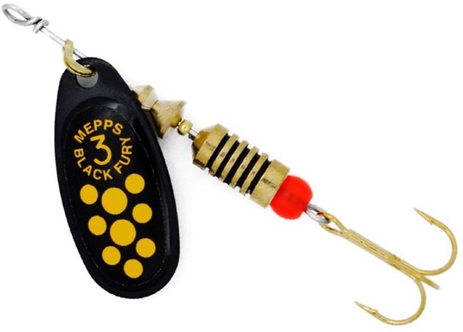 Блесна вращающаяся Mepps Black Fury Jaune NR №3 6,5гр Блесна вращающаяся Mepps Black Fury Jaune NR №3 6,5гр