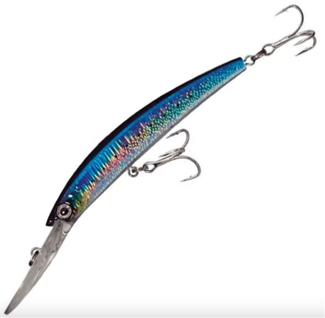 Воблер YO-ZURI Crystal Minnow DD 90F 90мм 9.5гр 3.0-4.0м F1011-GHIW