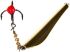 Блесна вертикальная зимняя Lucky John DOUBLE BLADE с цепочкой и тройником 45 мм SG блистер Блесна вертикальная зимняя Lucky John DOUBLE BLADE с цепочкой и тройником 45 мм SG блистер