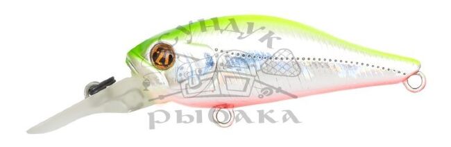 Воблер PONTOON21 Cheerful 34F-MR 34мм 1.6гр 0.6-1.0м A62 Crash Fresh Chartreuse Silver Воблер PONTOON21 Cheerful 34F-MR 34мм 1.6гр 0.6-1.0м A62 Crash Fresh Chartreuse Silver