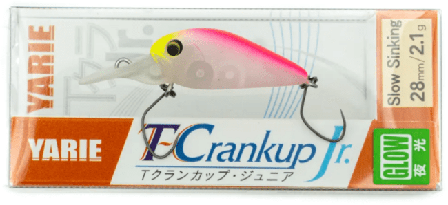 Воблер YARIE 675 T-Crankup Jr. SS 28мм 2.1гр до 1.5м #C4 GLOW