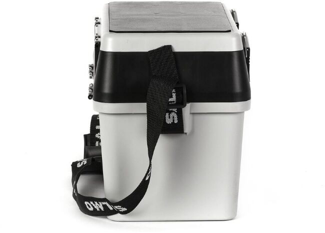 Ящик рыболовный зимний Salmo 2-х ярус.(из 2-х частей) пласт. 38x24.5x29см сер. Ящик рыболовный зимний Salmo 2-х ярус.(из 2-х частей) пласт. 38x24.5x29см сер.