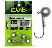 Джиг-головка ZUB 502 крючок №2/0 24гр. 4шт/уп