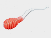 Силикон приманка BORODA BAITS Antares Jr DC 55мм 1.0гр Красн Белый Сыр 8шт/уп