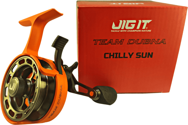 Катушка зимняя JIG IT TEAM DUBNA Chilly Sun, left hand (JIR-CS-L) Катушка зимняя JIG IT TEAM DUBNA Chilly Sun, left hand (JIR-CS-L)