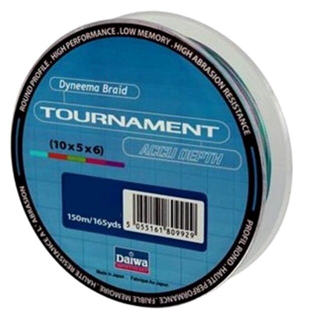Плетёный шнур DAIWA Tournament Accu Dept 150м 0.14мм 5.0кг многоцветная Плетёный шнур DAIWA Tournament Accu Dept 150м 0.14мм 5.0кг многоцветная