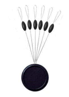 Стопор резиновый SASAME Olive Rubber Stopper оливка №SS 0.12-0.20мм 6шт/уп