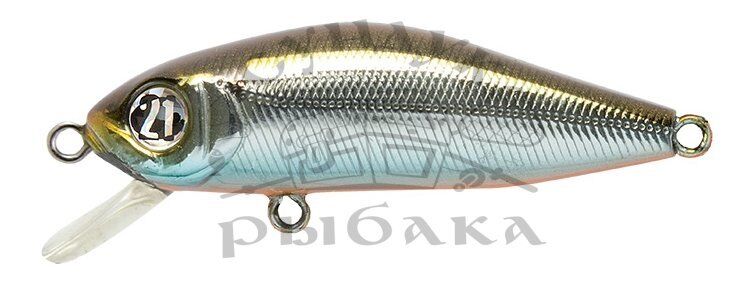 Воблер PONTOON21 CrackJack 78SP-SR 78мм 10.8гр  0,7-1,0м 154 Metallic HG Wakasagi OB