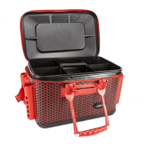 Сумка баккан MIFINE с ручками и ремнём, 4 держателя удилищ, размер: 36*24*26см YH36