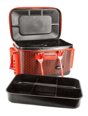 Сумка баккан MIFINE с ручками и ремнём, 4 держателя удилищ, размер: 36*24*26см YH36