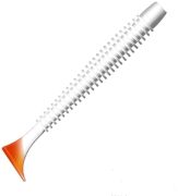 Виброхвост ZUB Swing 117мм цвет 010 бело-красный 4шт/уп