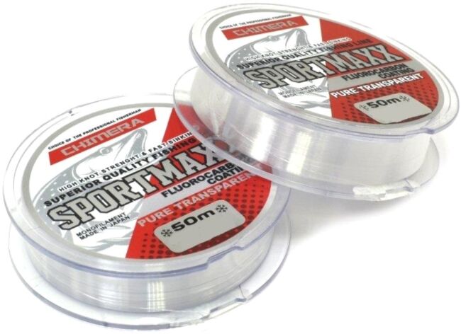 Леска моноф CHIMERA SPORTMAXX Pure Transparent 100m.# 0.20