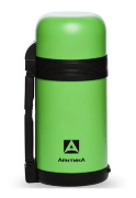 Термос АРКТИКА 202-1000 с широким горлом 1.0л зеленый пластик Термос АРКТИКА 202-1000 с широким горлом 1.0л зеленый пластик