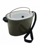 Кан для живца пластик с ситом овальный Кан для живца пластик с ситом овальный